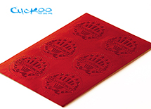  900324-红色凸版印章/奖章